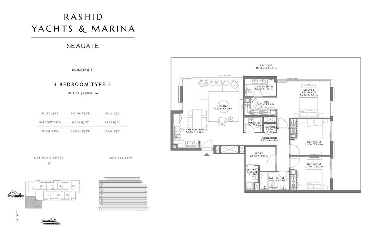 Type 2, Unit 09, Level 10 Building 3